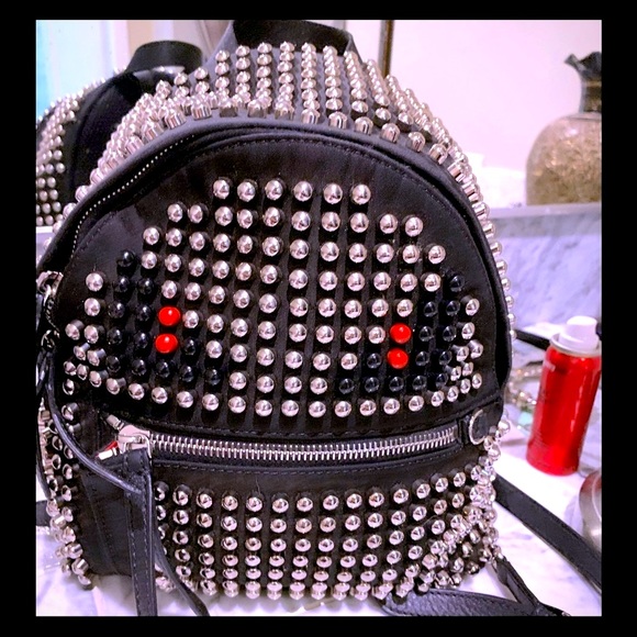 fendi studded backpack